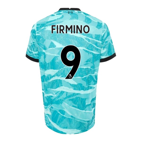 Maglia Liverpool NO.9 Firmino Away 20/21 Blu